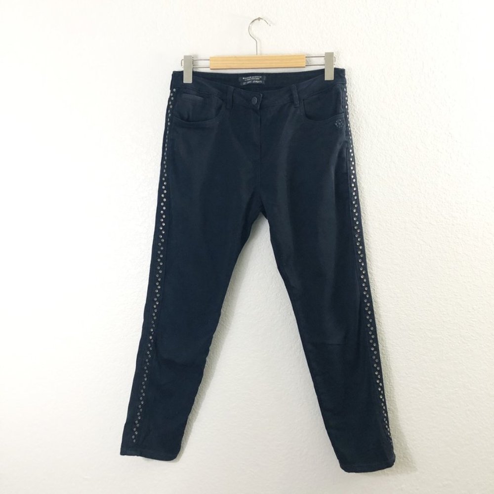 Maison Scotch Petit Ami Boyfriend Studded Jeans